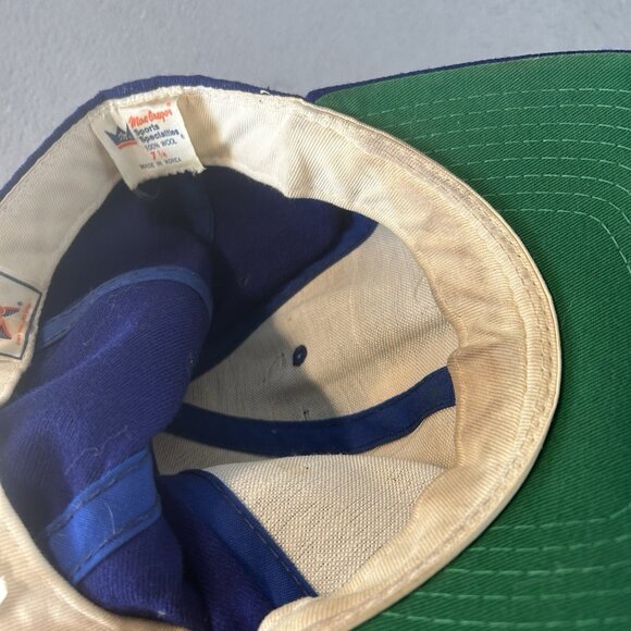 Vintage Seattle Mariners Sports Specialties Fitted Wool Hat Size 7 1/4 80s 90s - Picture 6 of 6